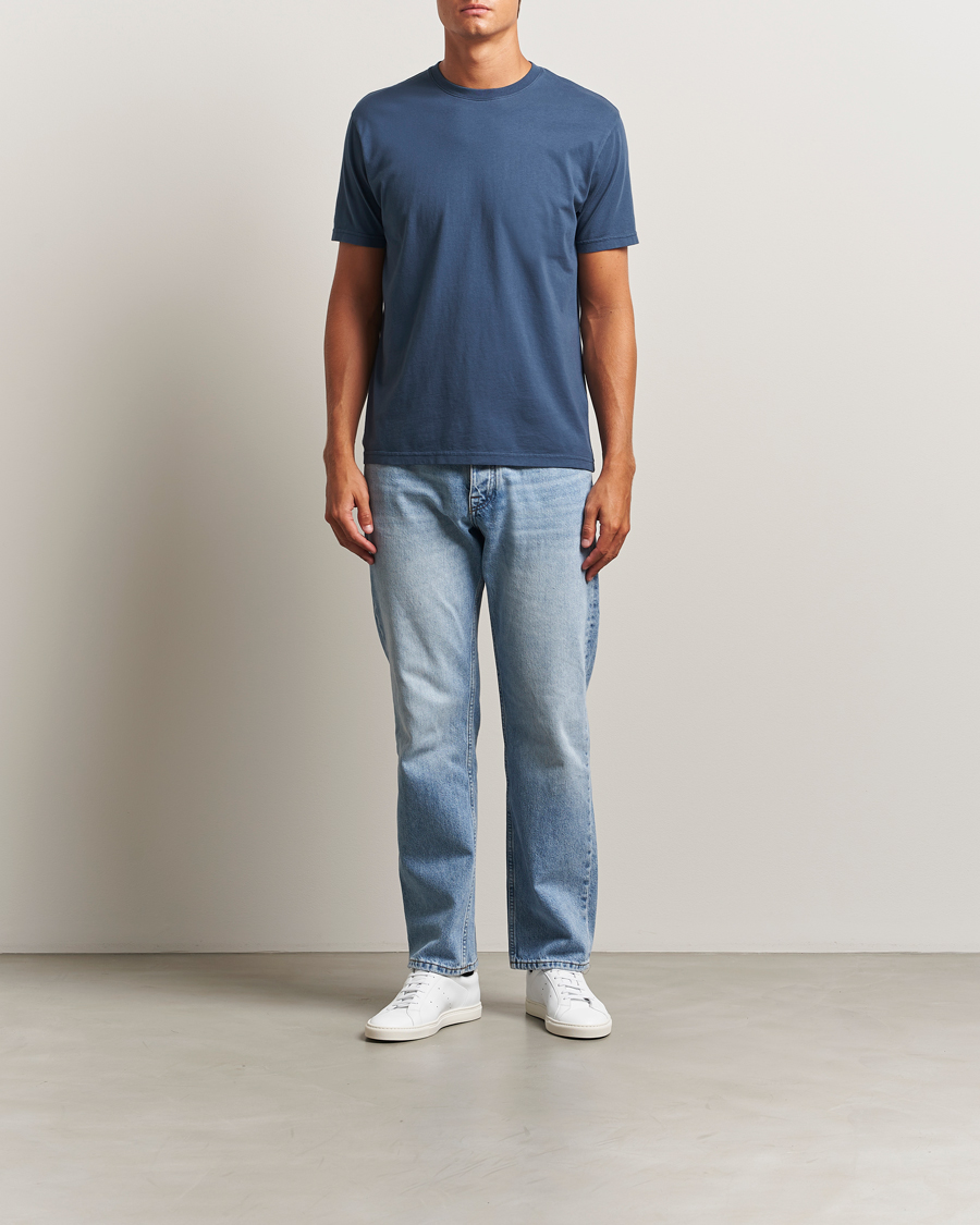 Homme | T-shirts | Colorful Standard | Classic Organic T-Shirt Petrol Blue