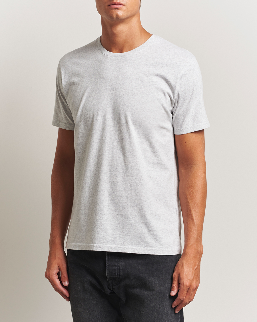 Homme | T-shirts | Colorful Standard | Classic Organic T-Shirt Snow Melange