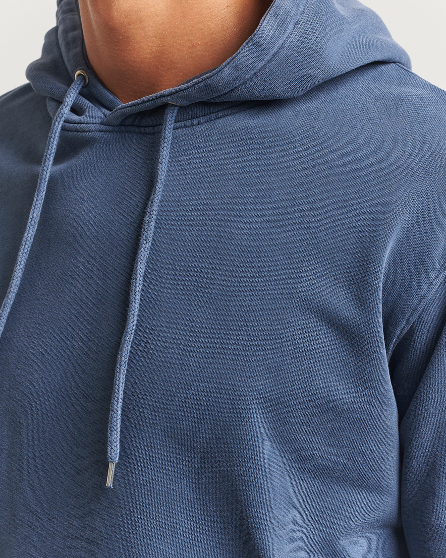 Homme | Pulls Et Tricots | Colorful Standard | Classic Organic Hood Neptune Blue