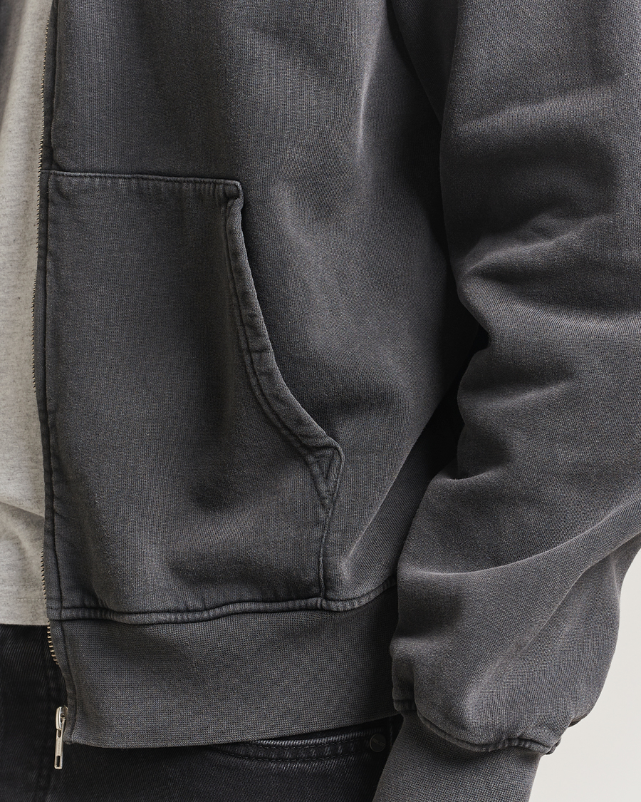 Homme | Pulls Et Tricots | Colorful Standard | Classic Organic Full Zip Hoodie Faded Black