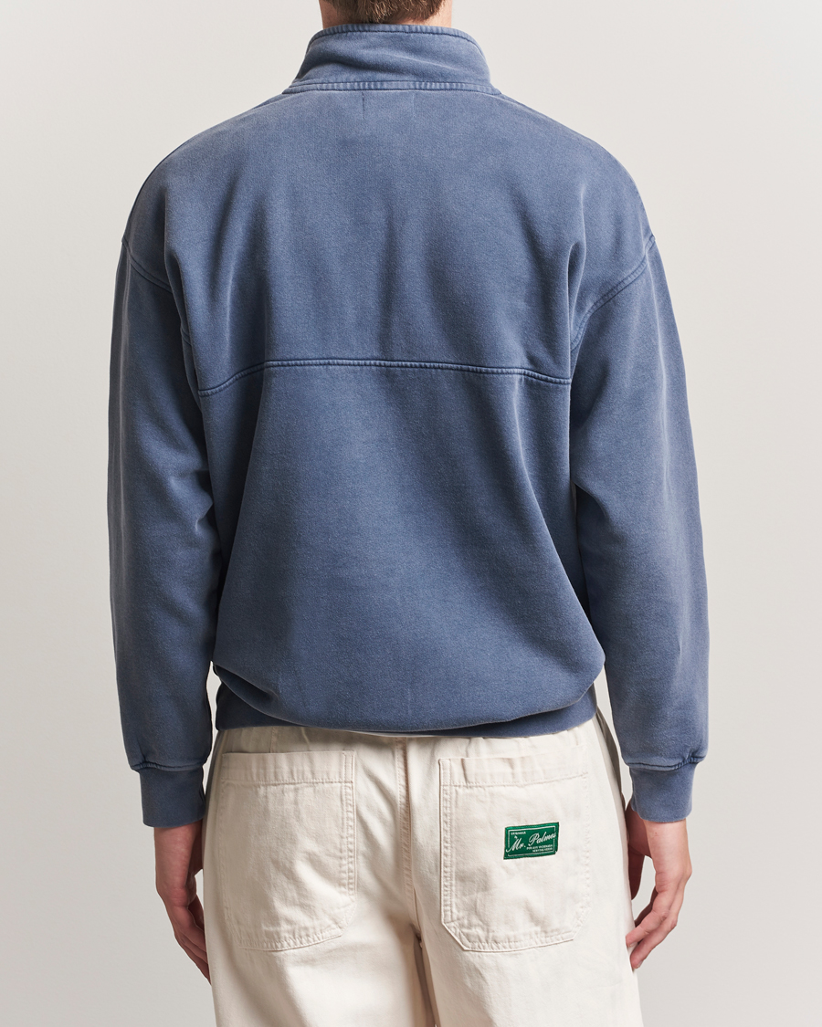 Homme | Pulls Et Tricots | Colorful Standard | Classic Organic Half-Zip Neptune Blue