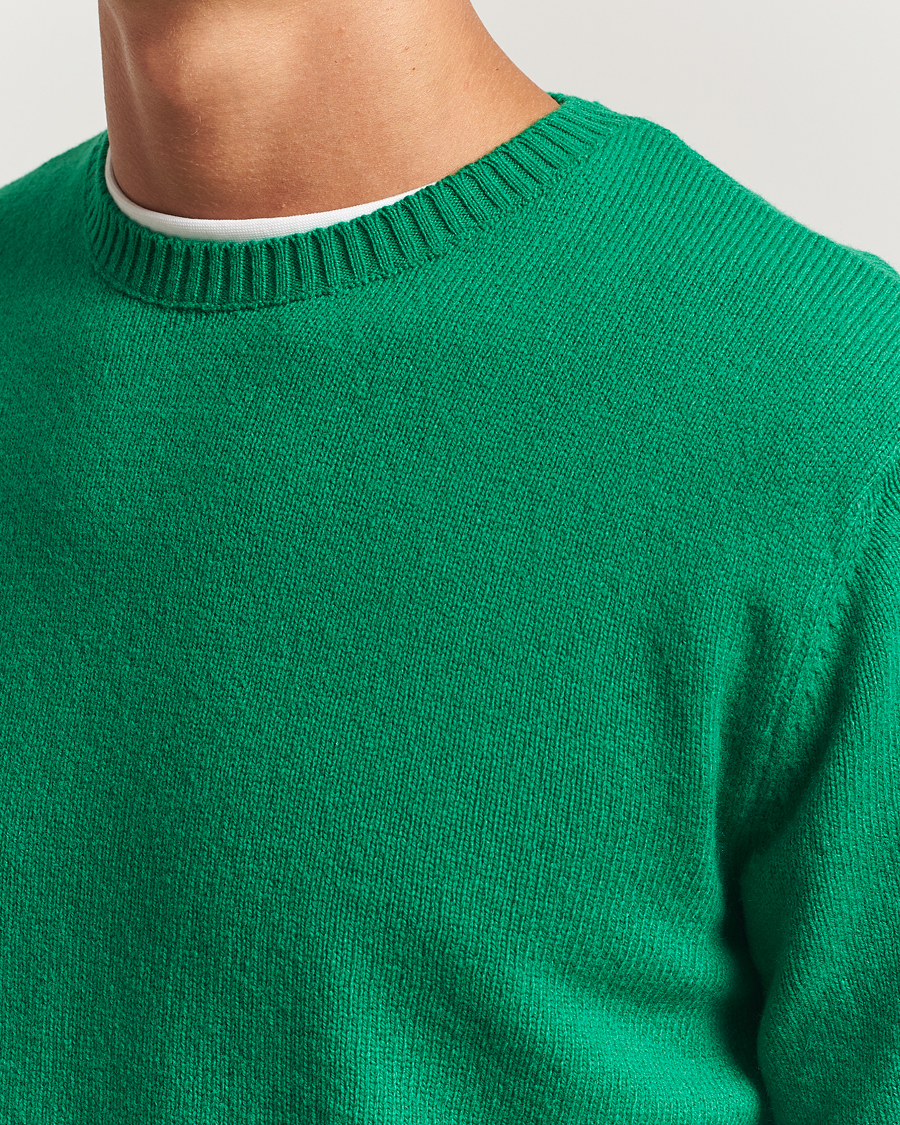 Homme | Pulls Et Tricots | Colorful Standard | Classic Merino Wool Crew Neck Kelly Green