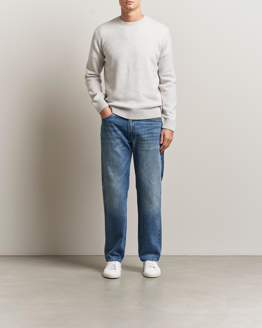Homme | Pulls Et Tricots | Colorful Standard | Classic Merino Wool Crew Neck Snow Melange