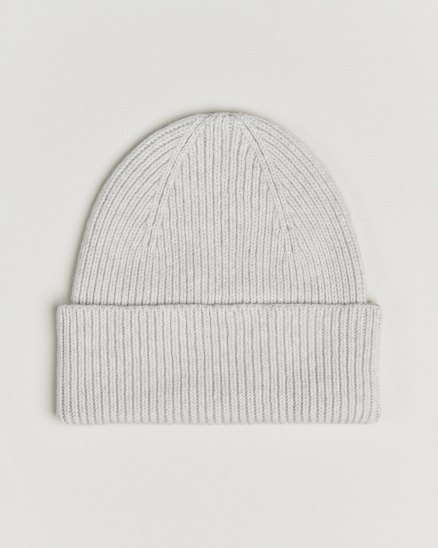 Homme | Bonnets | Colorful Standard | Merino Wool Beanie Snow Melange