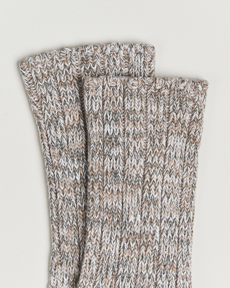 Homme | Sous-Vêtements Et Chaussettes | Falke | Brooklyn Cotton Sock Silver