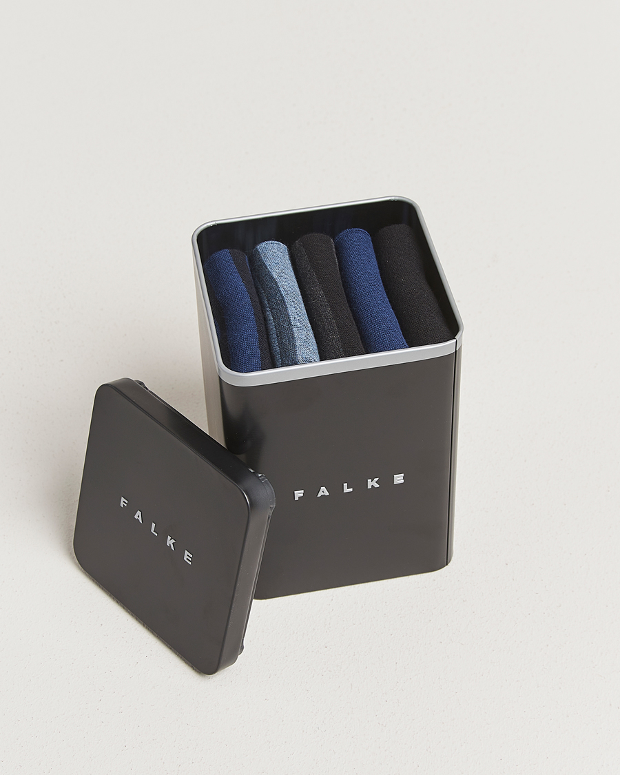 Homme | Sous-Vêtements Et Chaussettes | Falke | Happy 5-Pack Cotton Socks Multi