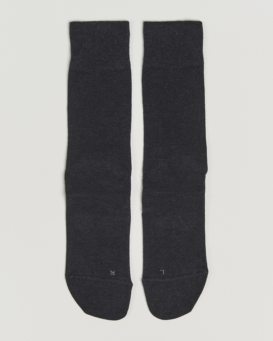 Homme | Sous-Vêtements Et Chaussettes | Falke | Sensitive Socks London Anthracite Melange