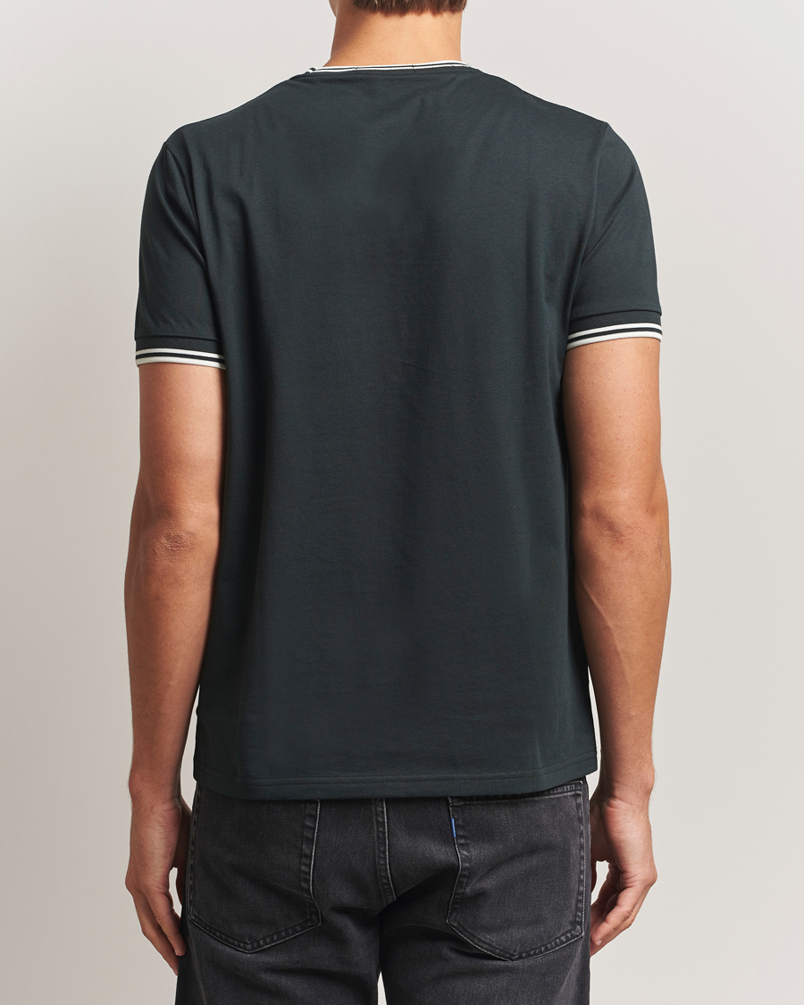 Homme | T-shirts | Fred Perry | Twin Tipped T-Shirt Night Green