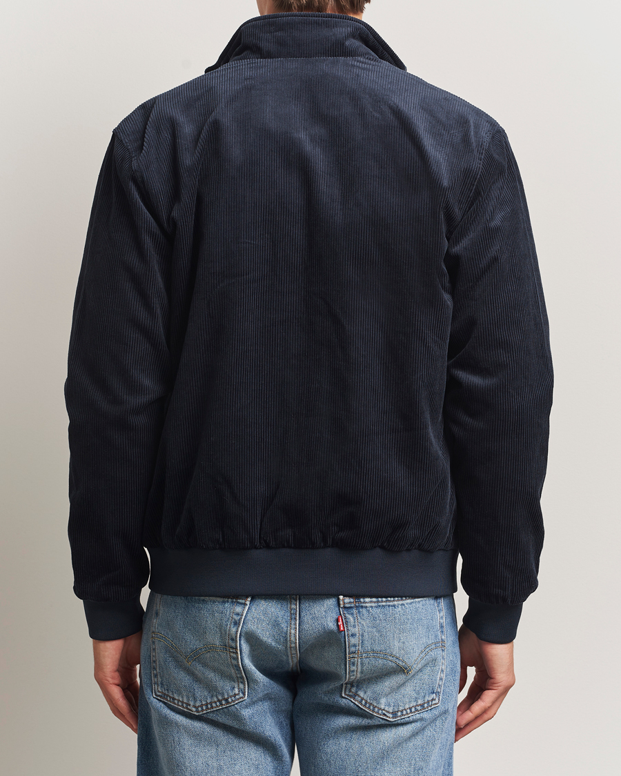 Homme | Manteaux Et Vestes | Fred Perry | Brentham Corduroy Jacket Navy