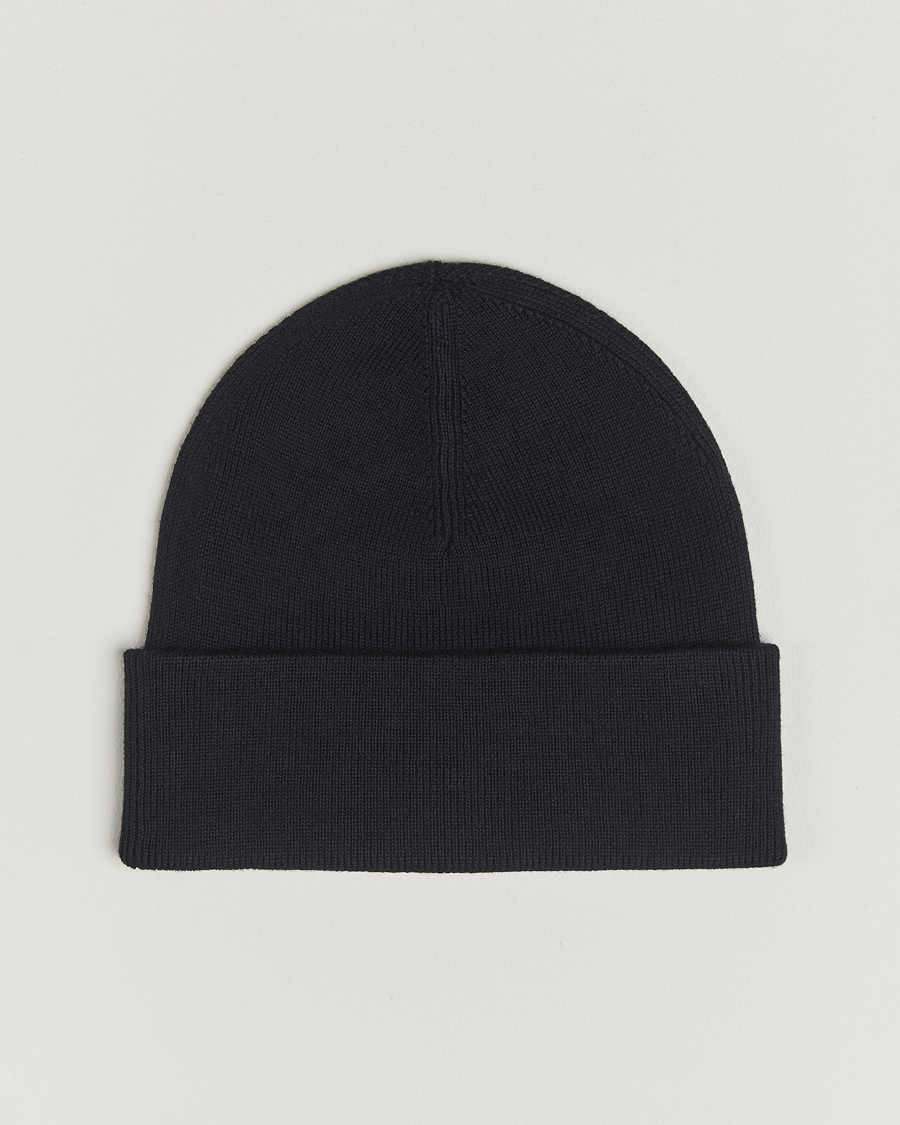 Homme | Fred Perry Merino Wool Beanie Navy | Fred Perry | Merino Wool Beanie Navy