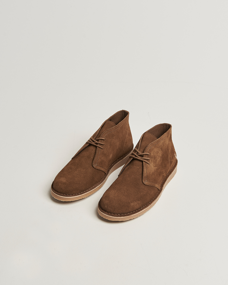 Homme | Bottes | Fred Perry | Hawley Suede Chukka Boot Marsh Brown