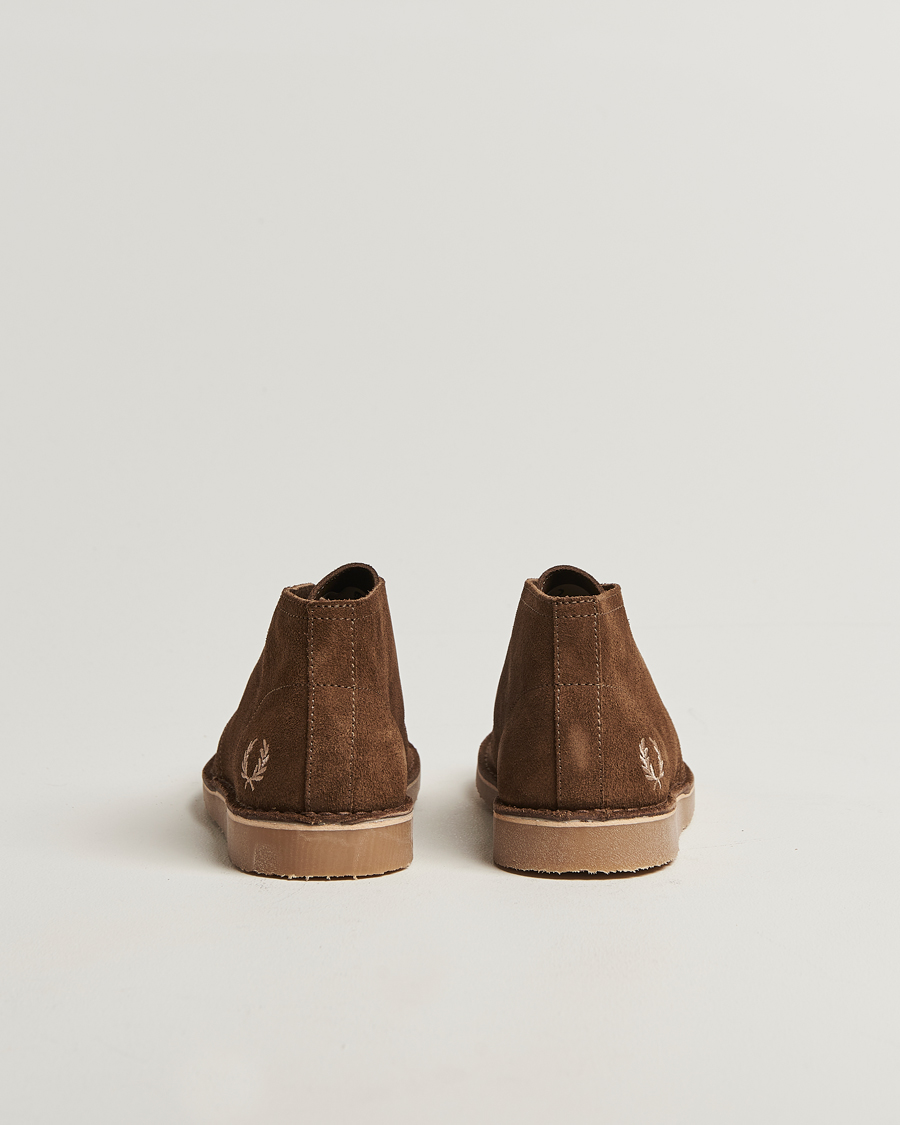 Homme | Bottes | Fred Perry | Hawley Suede Chukka Boot Marsh Brown