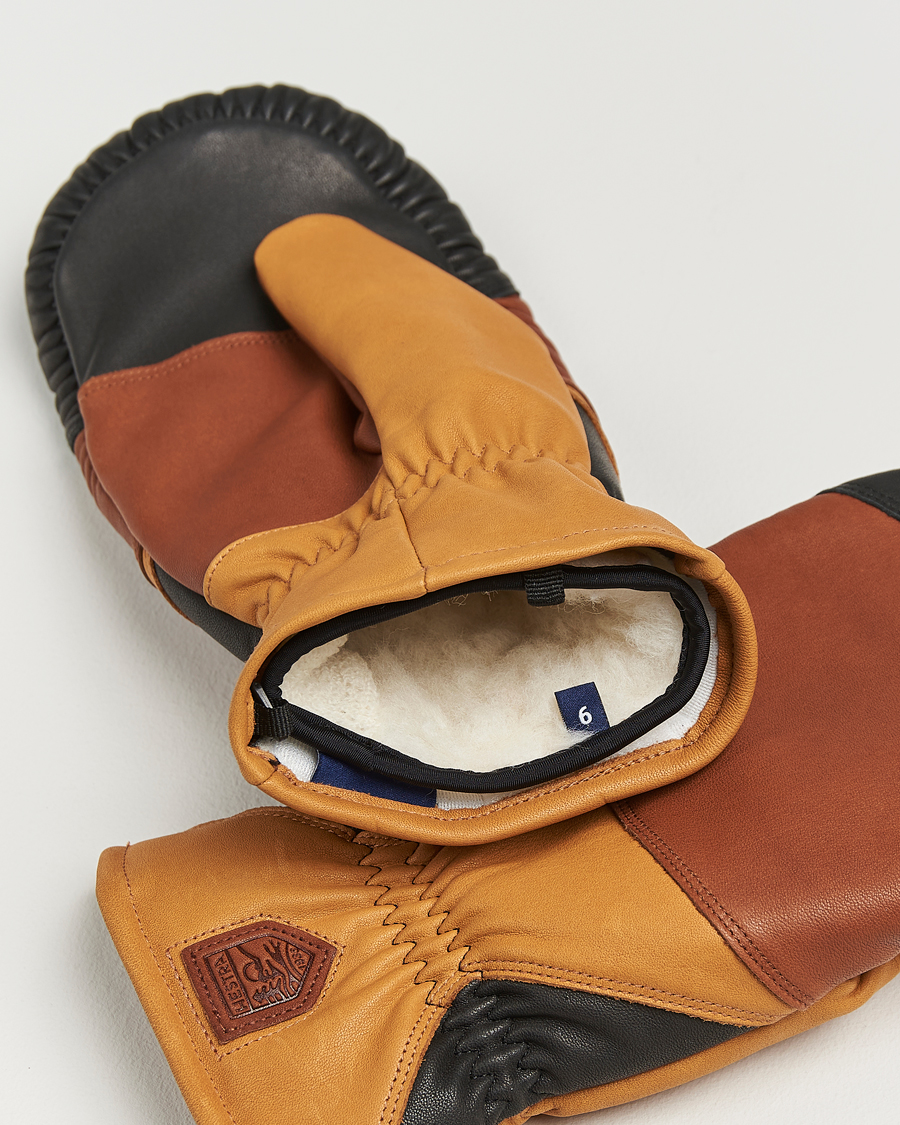 Homme | Gants | Hestra | reMix Mitt Brown/Cork