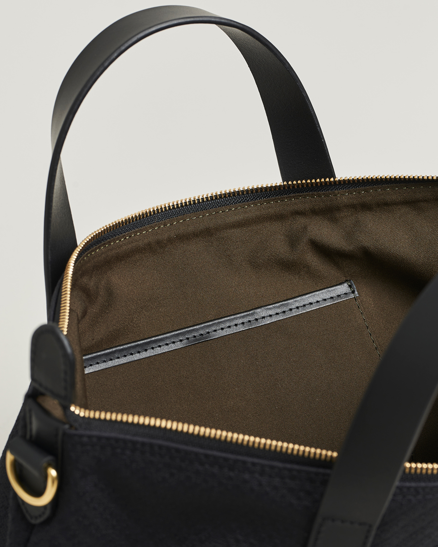 Homme | Sacs | Mismo | M/S Canvas Shopper Haptic Black/Black