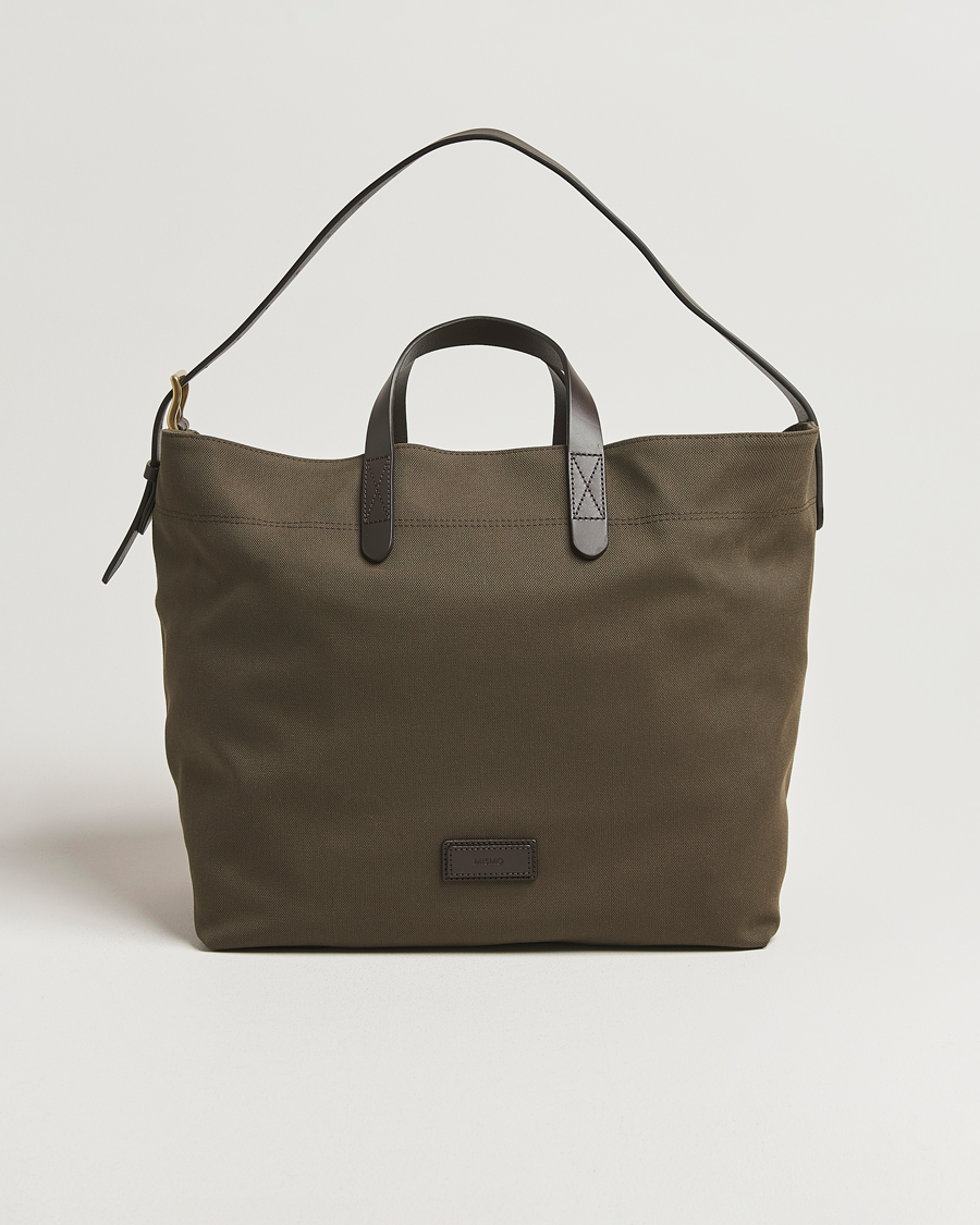 Homme | Sacs | Mismo | M/S Companion Tote Bag Army/Dark Brown