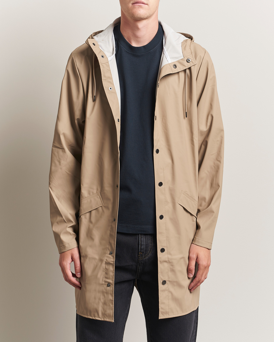 Homme | Manteaux Et Vestes | RAINS | Long Jacket Beige