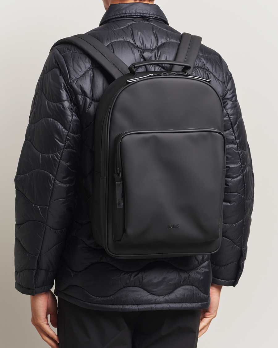 Homme | Sacs | RAINS | Book Daypack Backpack Black