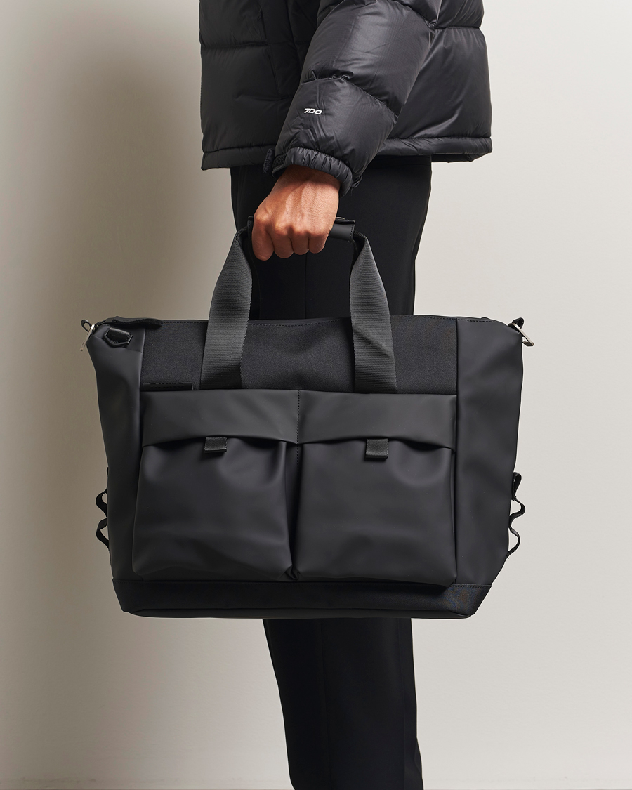 Homme | RAINS Otaru Small Weekendbag Black | RAINS | Otaru Small Weekendbag Black
