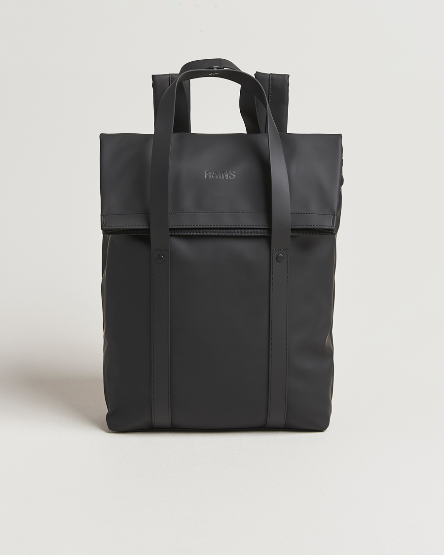 Homme | Sacs | RAINS | 2 Way Tote Backpack Black