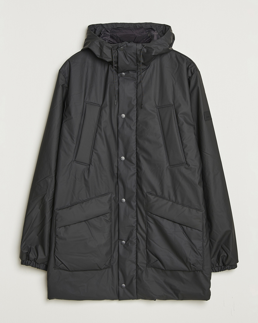 Homme | Manteaux Et Vestes | RAINS | Lohja Insulated Cargo Jacket Black