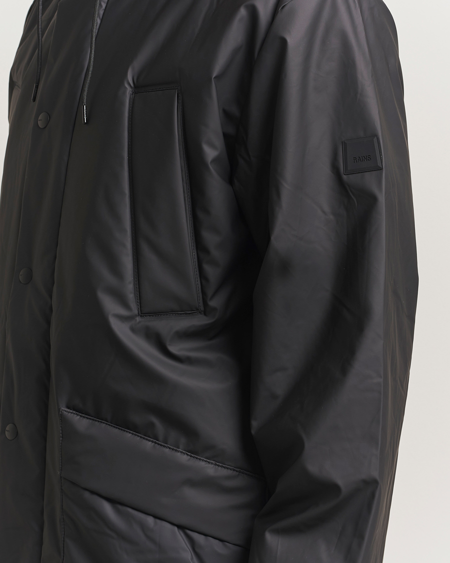 Homme | Manteaux Et Vestes | RAINS | Lohja Insulated Cargo Jacket Black