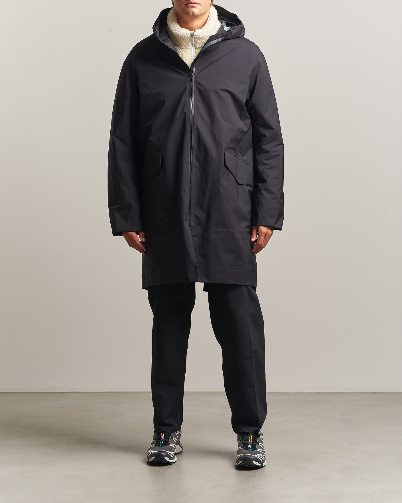 Homme | Manteaux Et Vestes | Arc'teryx Veilance | Monitor GORE-TEX Coat Black