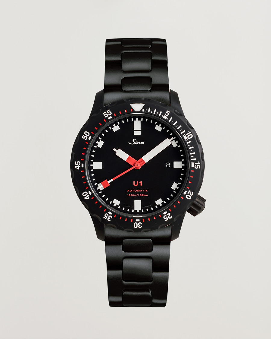 Homme | Sinn Pre-Owned U1 Black Hard Coating | Sinn Pre-Owned | U1 Black Hard Coating