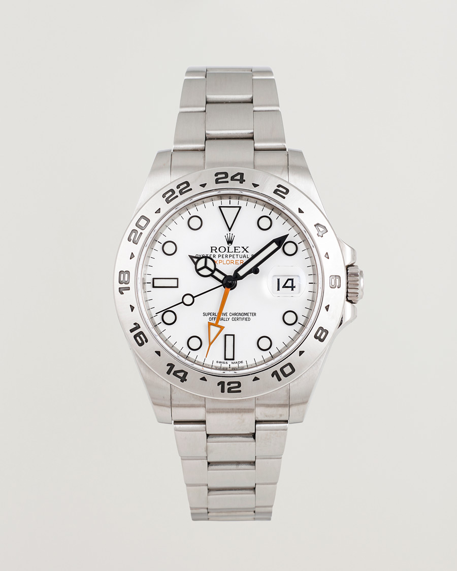 Homme | Rolex Pre-Owned Explorer II Steel White | Rolex Pre-Owned | Explorer II Steel White