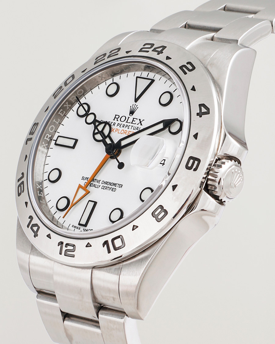 Homme | Rolex Pre-Owned Explorer II Steel White | Rolex Pre-Owned | Explorer II Steel White