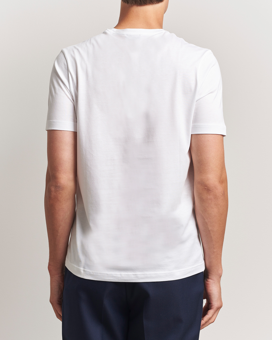 Homme | T-shirts | Stenströms | Supima Cotton T-Shirt White