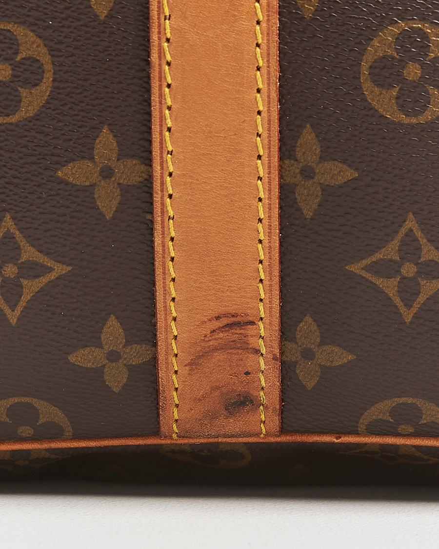 Homme | Louis Vuitton Pre-Owned Keepall Bandoulière 55 Monogram | Louis Vuitton Pre-Owned | Keepall Bandoulière 55 Monogram