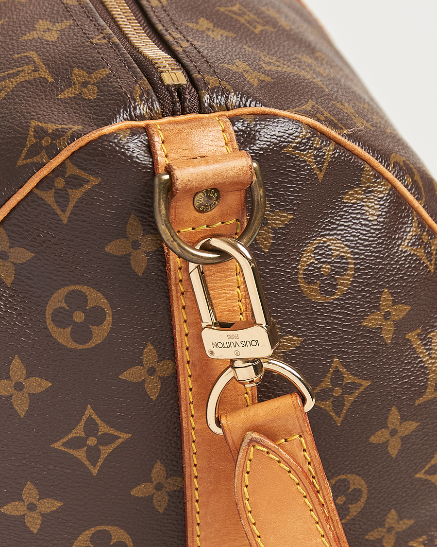 Homme | Louis Vuitton Pre-Owned Keepall Bandoulière 55 Monogram | Louis Vuitton Pre-Owned | Keepall Bandoulière 55 Monogram