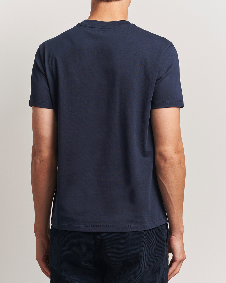 Homme | T-shirts | AMI | Heart Logo T-Shirt Night Blue