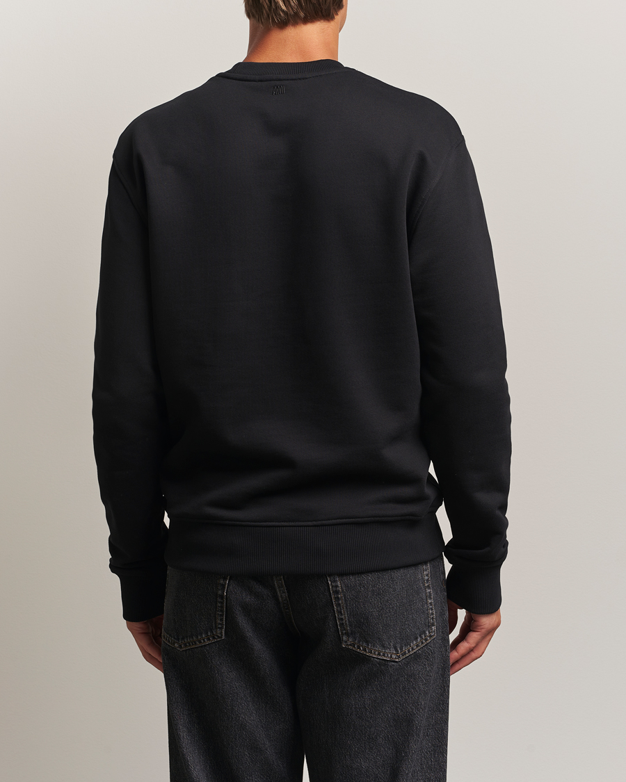 Homme | Pulls Et Tricots | AMI | Heart Logo Sweatshirt Black