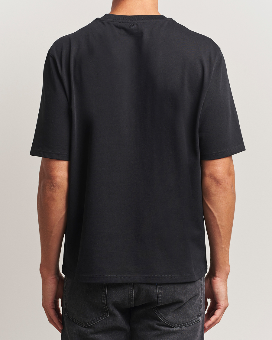 Homme | T-shirts | AMI | Patch Heart T-Shirt Black