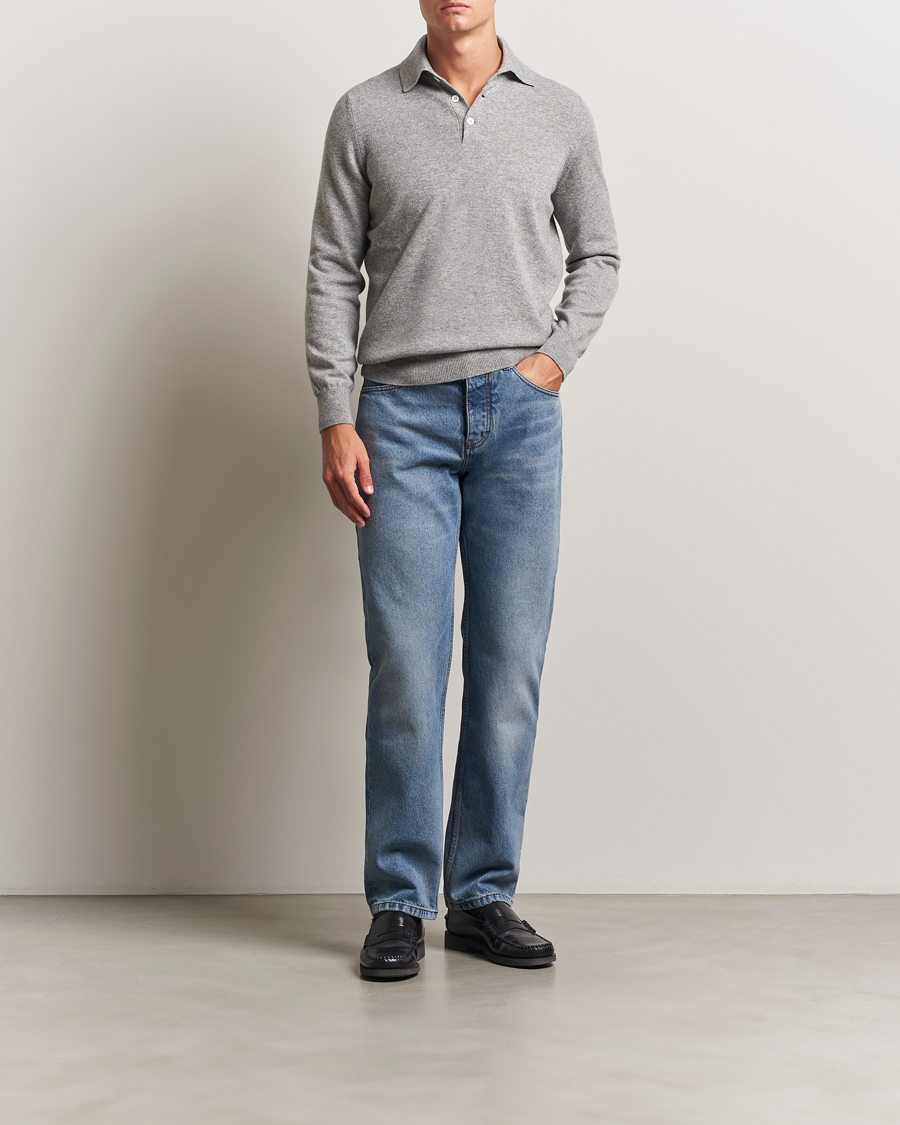 Homme | Pantalons | AMI | Classic Fit Jeans Used Blue