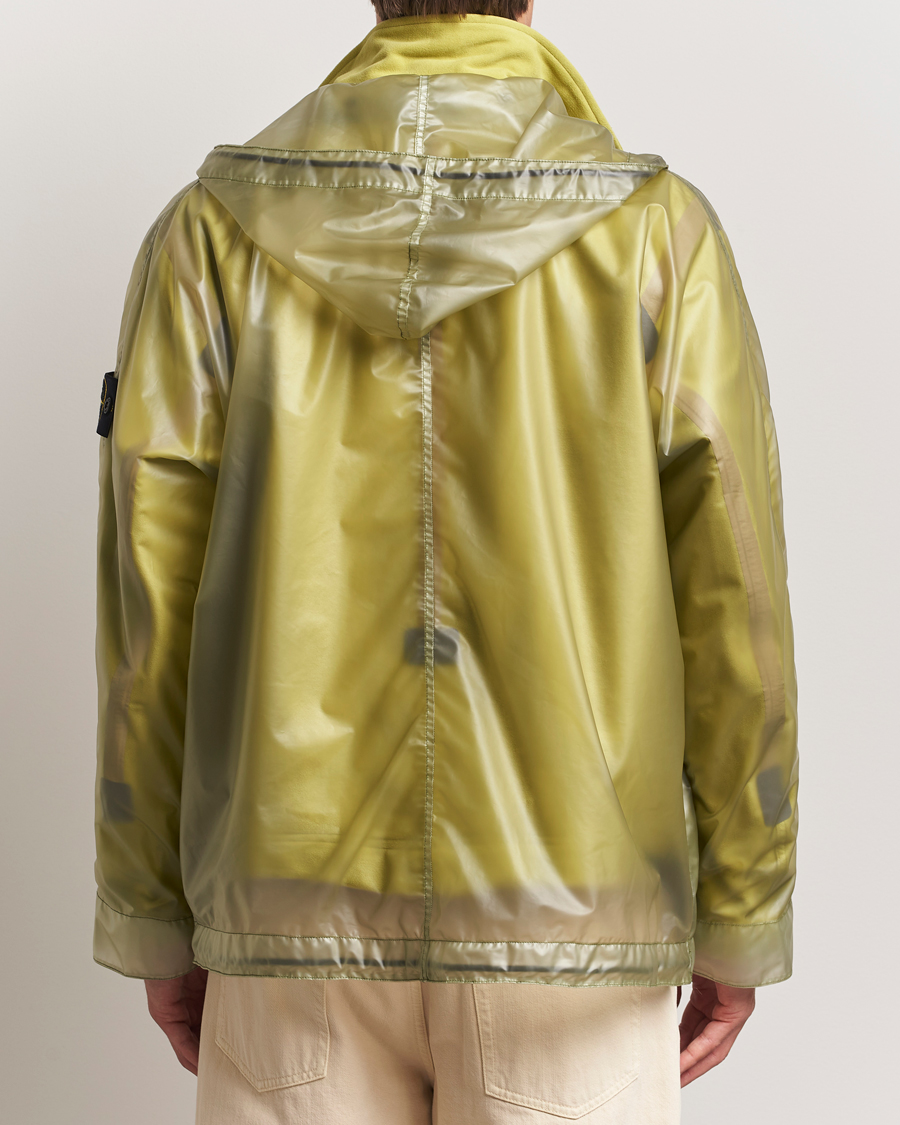 Homme | Manteaux Et Vestes | Stone Island | Translusent Cover Moleskin Short Parka Green