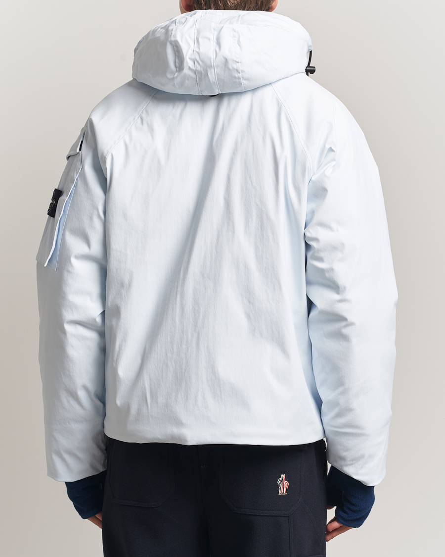 Homme | Manteaux Et Vestes | Stone Island | Short Parka Ice Jacket Sky Blue