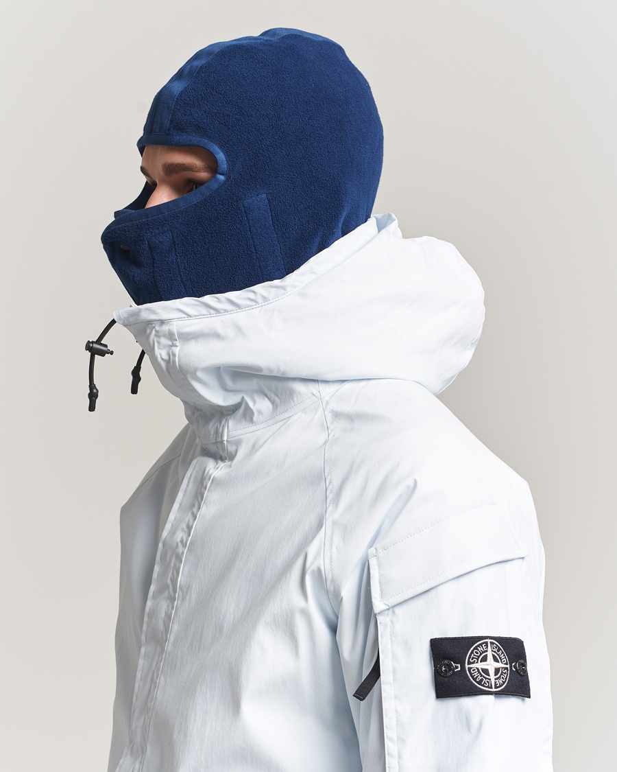 Homme | Manteaux Et Vestes | Stone Island | Short Parka Ice Jacket Sky Blue