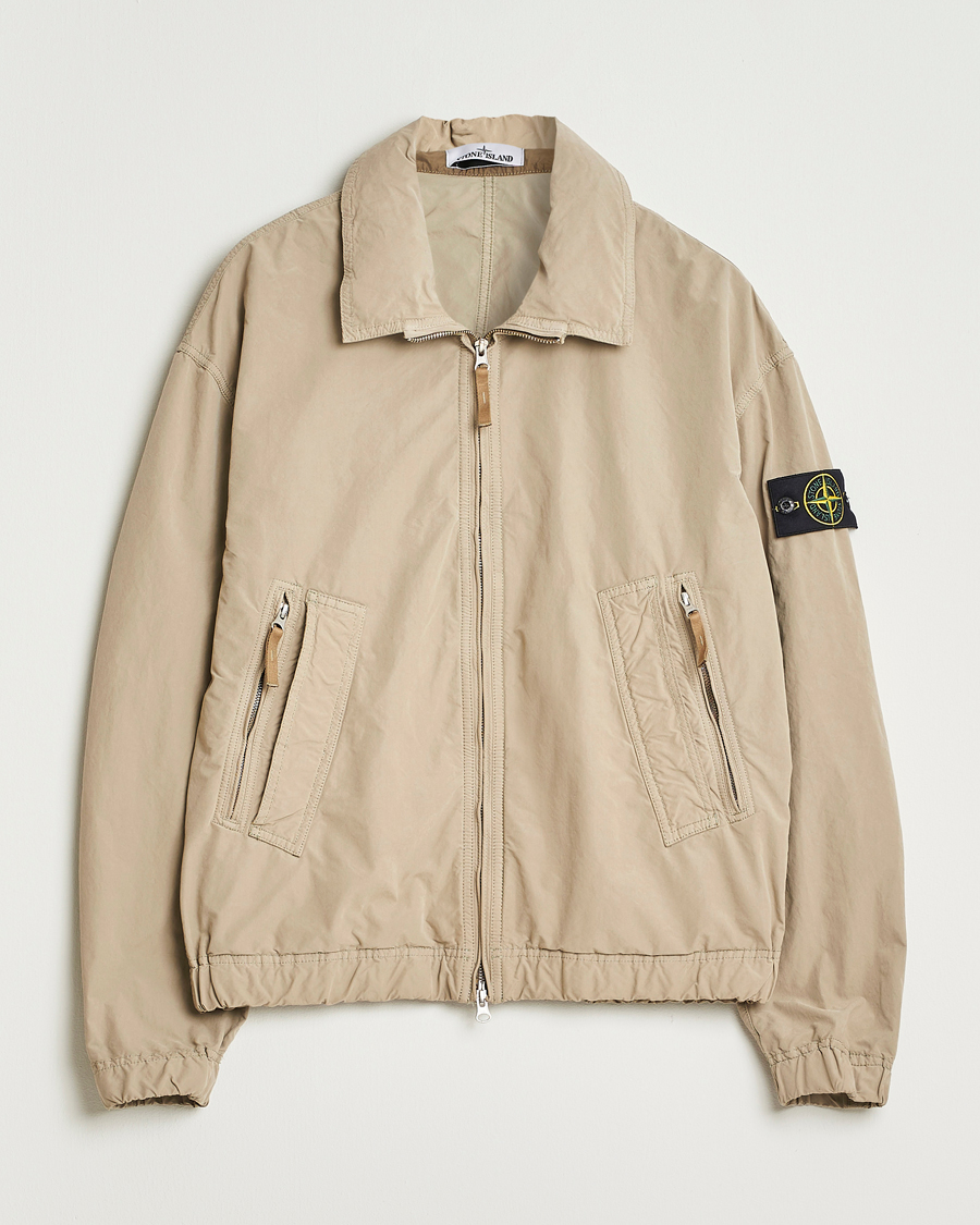 Homme | Manteaux Et Vestes | Stone Island | David Light-TC Bomber Jacket Beige