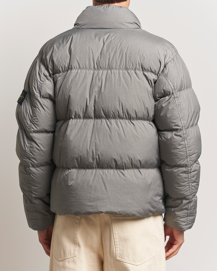 Homme | Manteaux Et Vestes | Stone Island | Crinkle Reps Down Jacket Cement