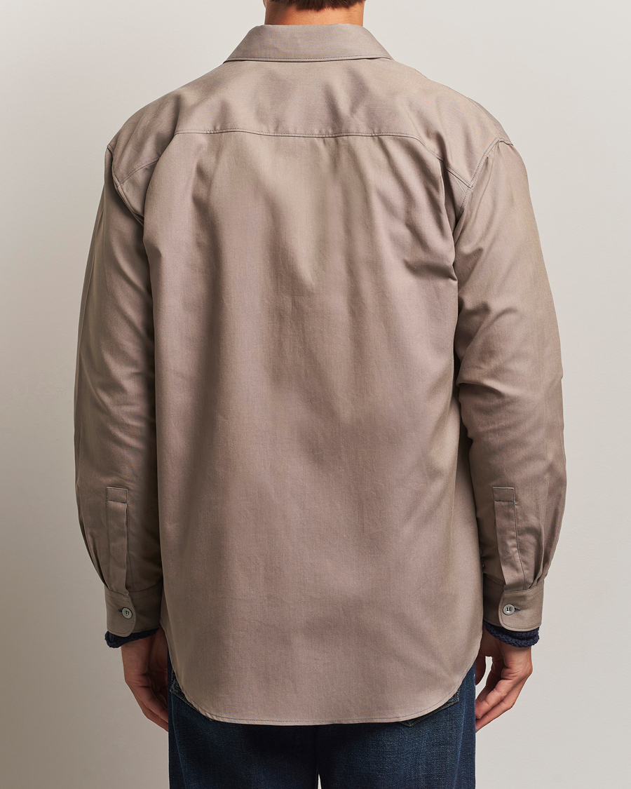 Homme | Chemises | Stone Island | Marina Organic Oxford Cotton Shirt Tobacco