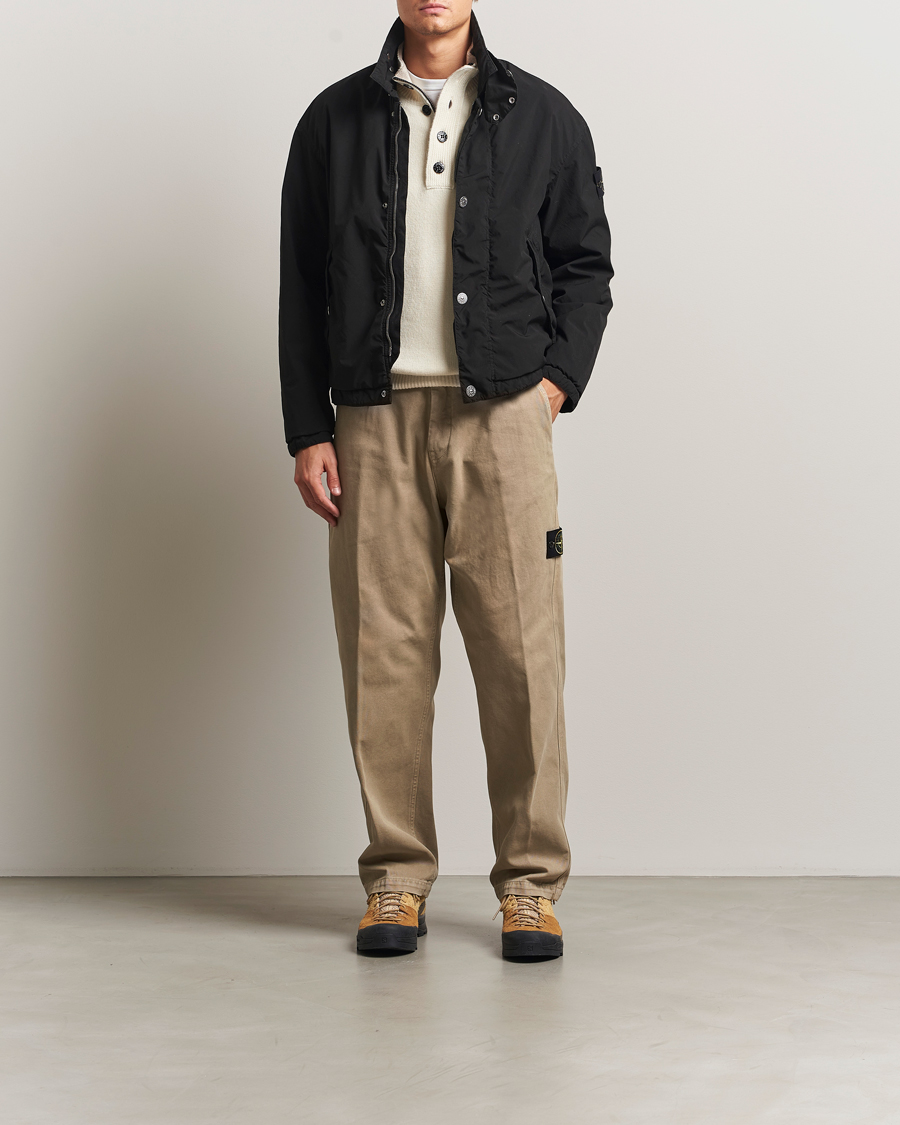 Homme | Pantalons | Stone Island | Panama Cotton Old Effect Trousers Desert