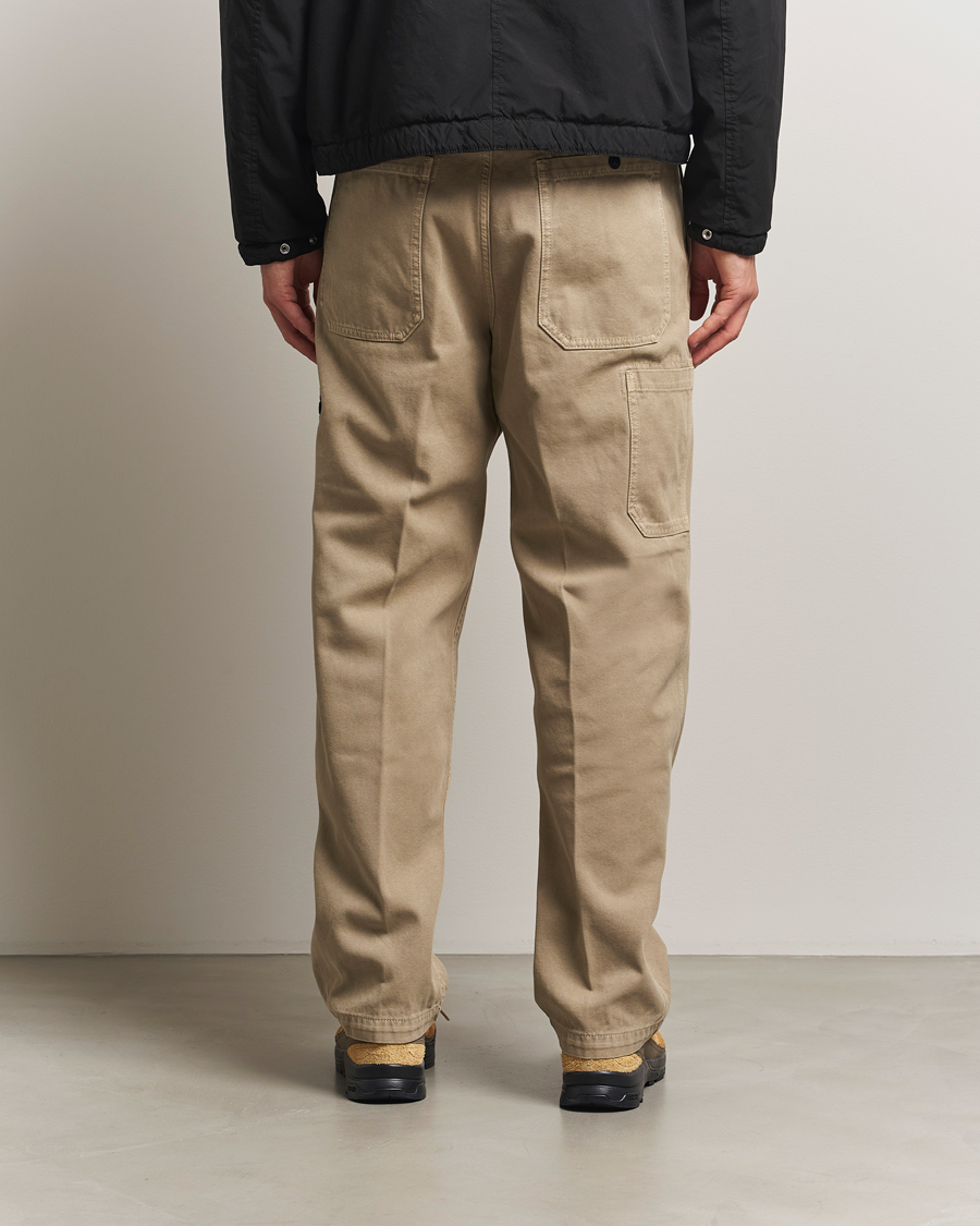 Homme | Pantalons | Stone Island | Panama Cotton Old Effect Trousers Desert