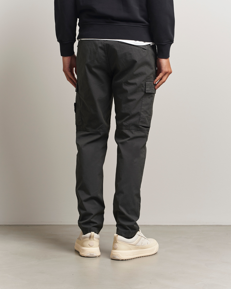 Homme | Pantalons | Stone Island | Supima Cotton Stretch Cargo Trousers Lead Grey