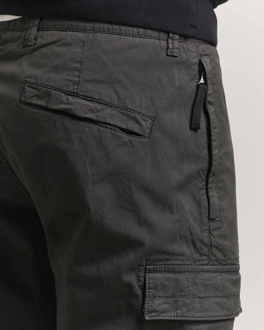 Homme | Pantalons | Stone Island | Supima Cotton Stretch Cargo Trousers Lead Grey
