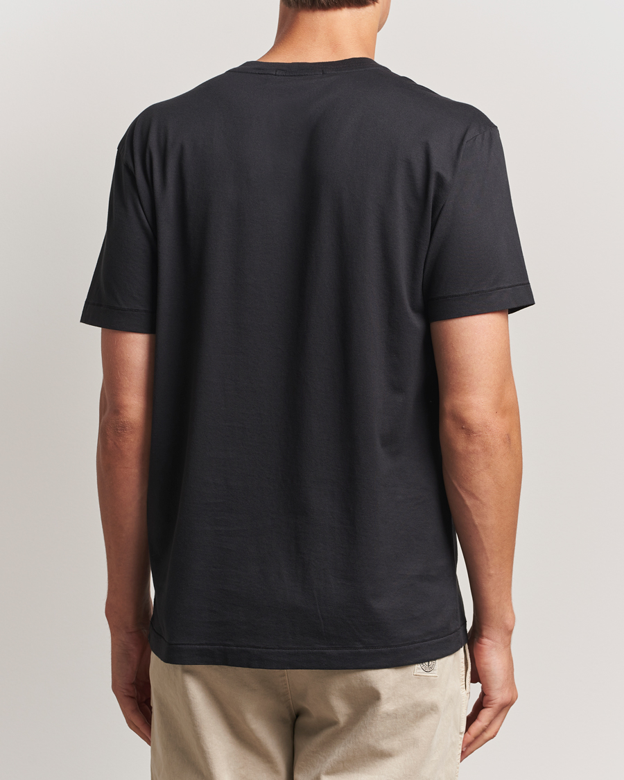 Homme | T-shirts | Stone Island | Garment Dyed Cotton Jersey T-Shirt Black