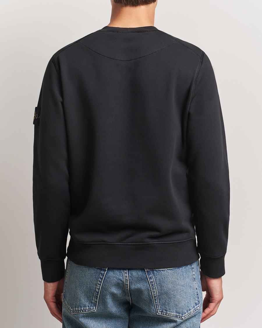 Homme | Pulls Et Tricots | Stone Island | Garment Dyed Fleece Sweatshirt Black