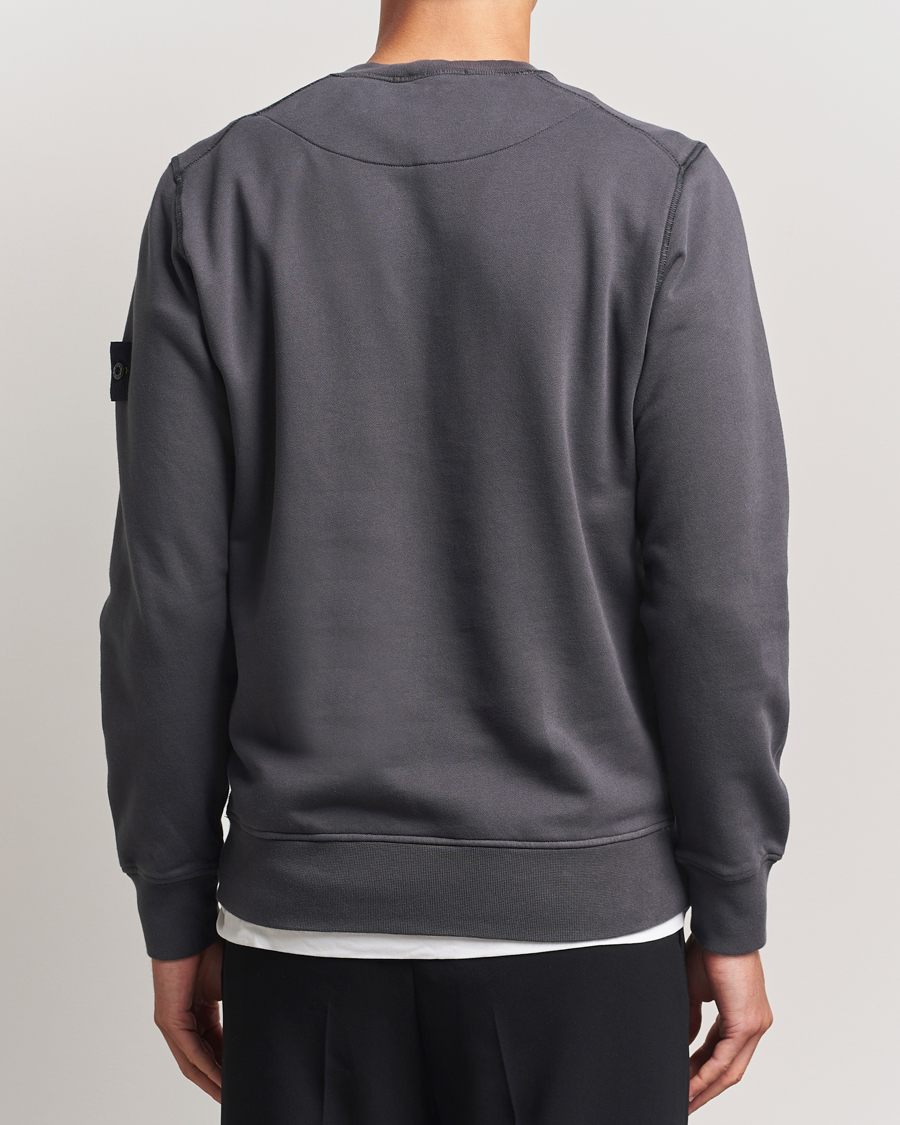 Homme | Pulls Et Tricots | Stone Island | Garment Dyed Fleece Sweatshirt Lead Grey