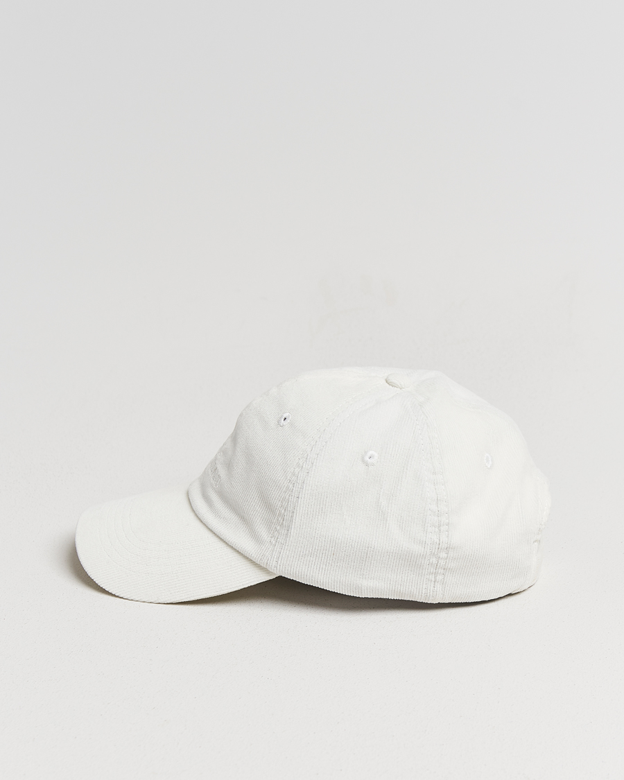 Homme | Bobs Et Casquettes | Stone Island | Micro Cord Cotton Cap Ivory